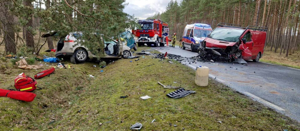 Poważny wypadek pod Piłą