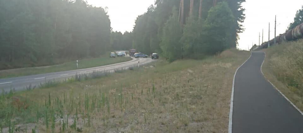 Wypadek motocyklisty na trasie Piła-Kaczory