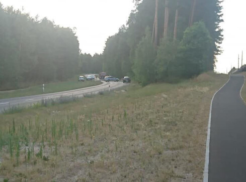 Poważny wypadek na trasie Piła-Kaczory - grafika