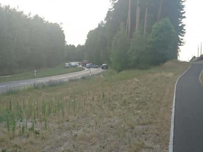 Poważny wypadek na trasie Piła-Kaczory - grafika