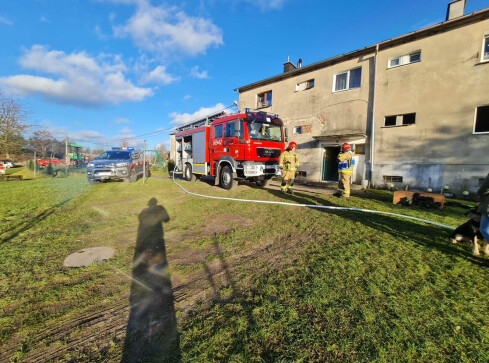 Wybuch gazu w bloku, jedna osoba została ranna - grafika