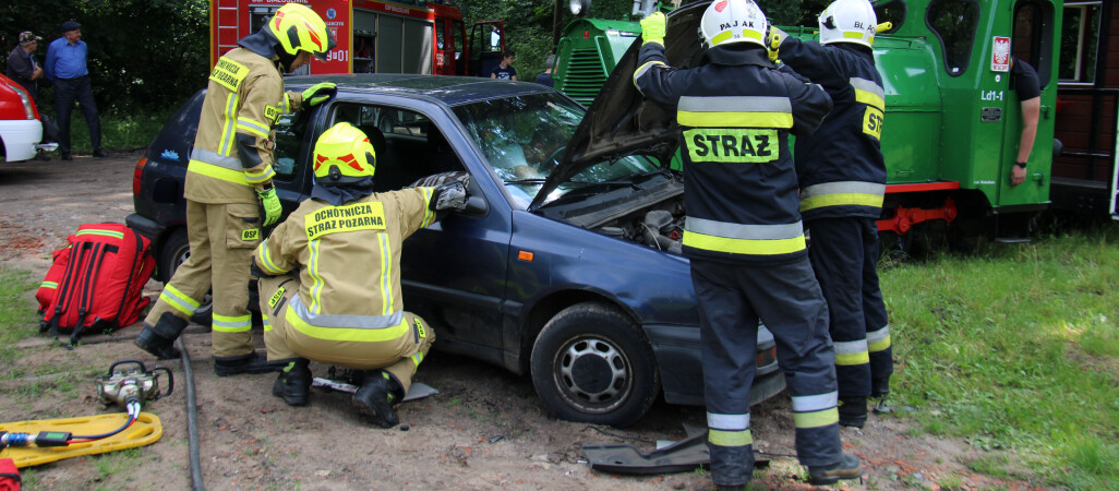 Pociąg uderzył w samochód