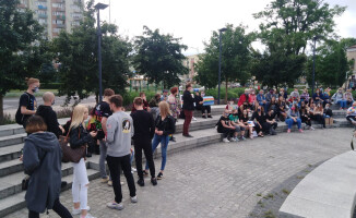 Demonstracja "LGBT to ludzie. Nie ideologia" [ZDJĘCIA]