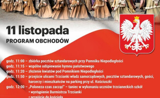 Program uroczystości i imprez w regionie z okazji Święta Niepodległości