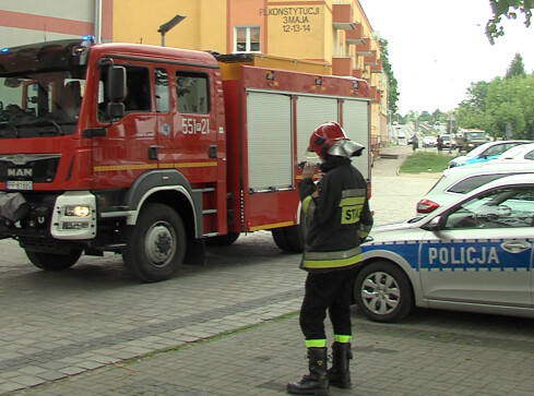 Ewakuacja salonu gier w Pile! "Rozpylono tu chemiczną substancję" - grafika