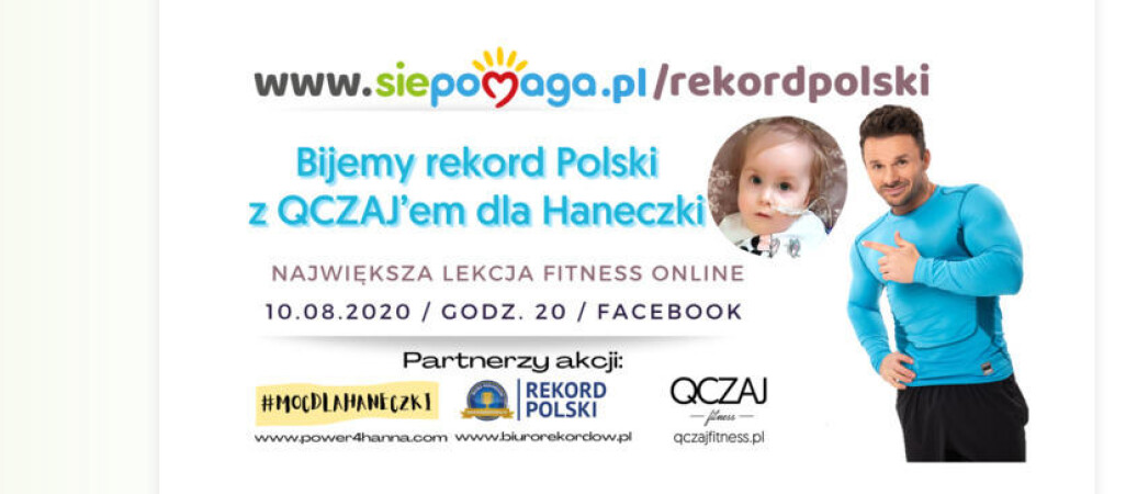 Charytatywny trening z Qczajem już w poniedziałek