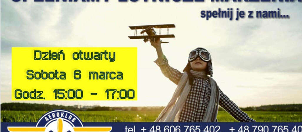 Dzień otwarty pilskiego aeroklubu