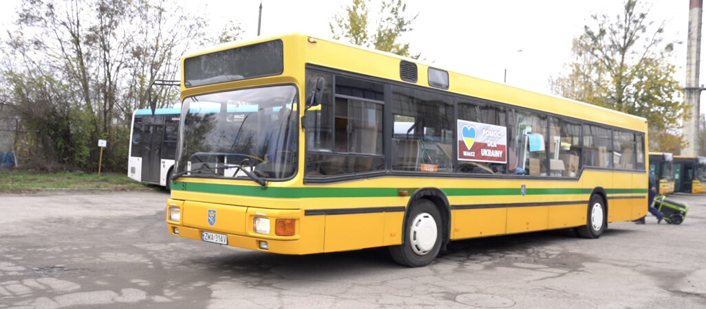 ZKM w Wałczu przekazał autobus dla miasta partnerskiego