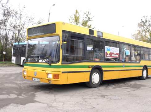 ZKM w Wałczu przekazał autobus dla miasta partnerskiego - grafika