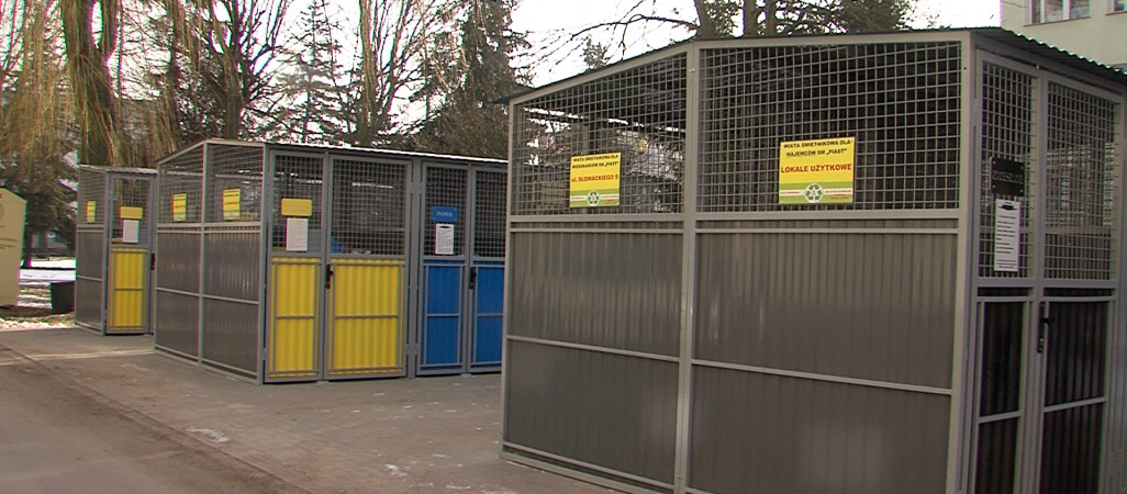 Innowacyjne wiaty śmietnikowe. Czy ułatwią segregację?