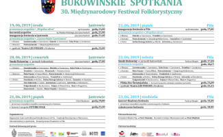 30. Międzynarodowy Festiwal Folklorystyczny „Bukowińskie Spotkania”