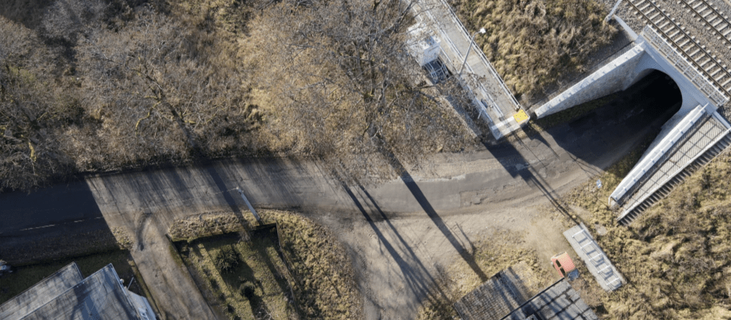 Sporny odcinek drogi w Kalinie
