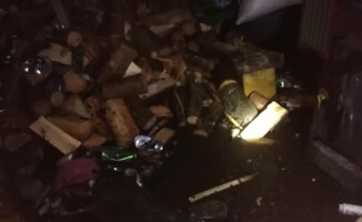 Niebezpieczny pożar w kotłowni