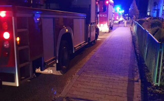 Niebezpieczny pożar w kotłowni 