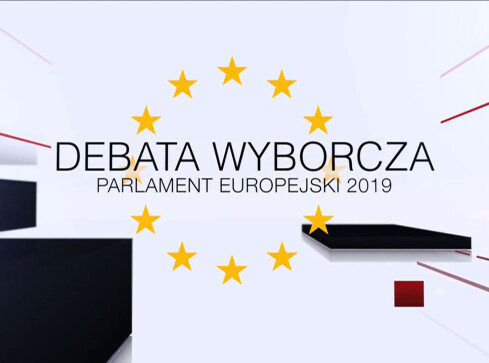 Telewizyjna debata. Tylko u nas!  - grafika