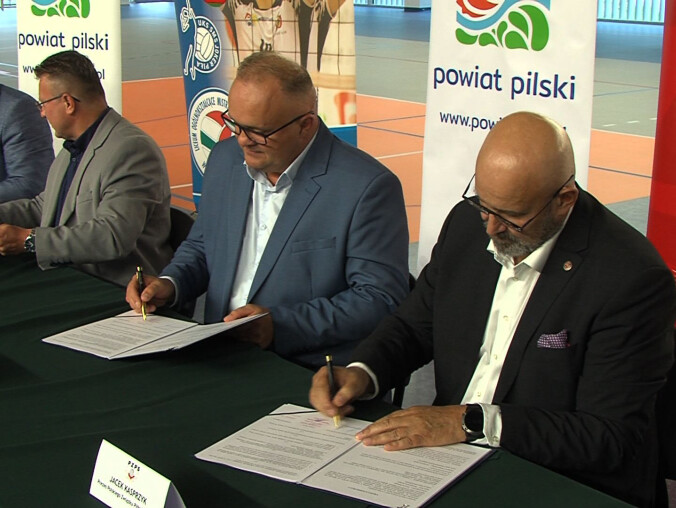 Siatkarska arena w Pile - grafika