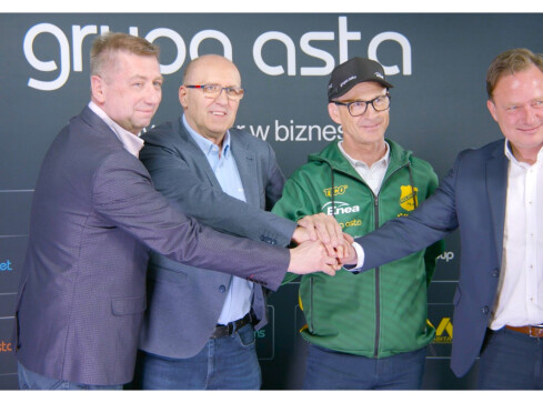 Hans Nielsen ambasadorem Grupy ASTA - grafika