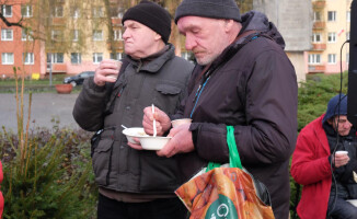 Jasełka osób bezdomnych w Pile [ZDJĘCIA]