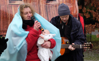 Jasełka osób bezdomnych w Pile [ZDJĘCIA]