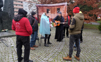 Jasełka osób bezdomnych w Pile [ZDJĘCIA]