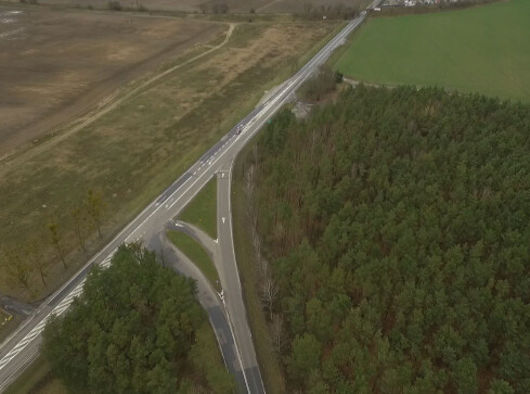 Miało być rondo i ścieżka rowerowa. GDDKiA zmieniło plany - grafika