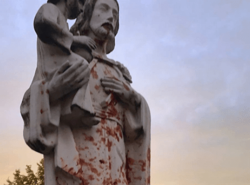 Zaatakowali kościół św. Józefa w Pile - grafika