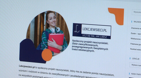 "Lekcje w sieci" także dzięki nauczycielom z Piły!  - grafika