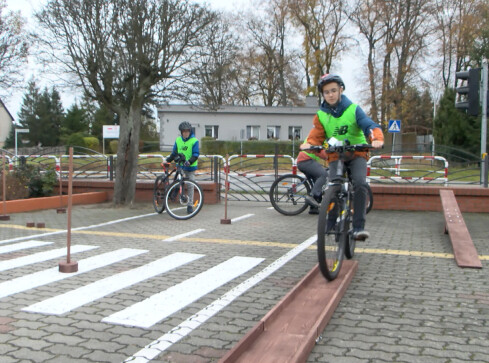 Miejsce dla młodych cyklistów - grafika