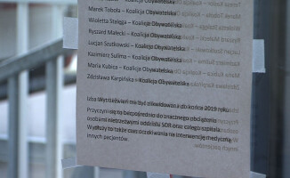 Szpital: lista radnych głosujących za likwidacją Izby Wytrzeźwień