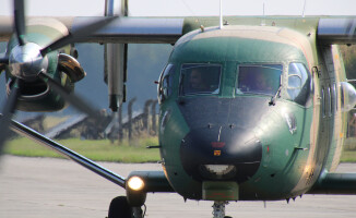 Pokazy lotnicze w Mirosławcu 