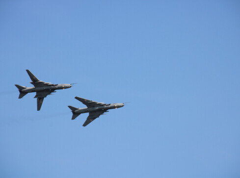 Pokazy lotnicze w Mirosławcu  - grafika