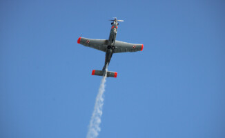 Pokazy lotnicze w Mirosławcu 