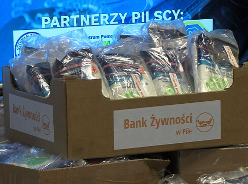 Pilski Bank Żywności z akcją "Zarażamy dobrocią" - grafika