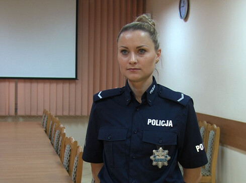 Wyróżnienie dla złotowskiej policjantki - grafika