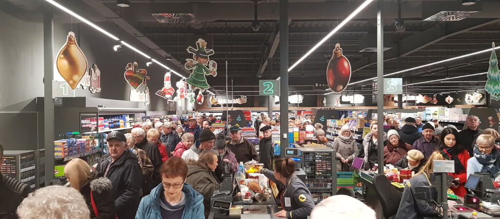 Tłumy na otwarciu Netto [GALERIA]