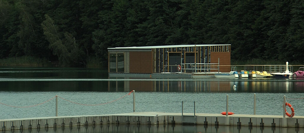 Unikalna platforma do nurkowania na pilskich Płotkach