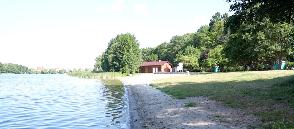 Plaża na Bydgoskiej bez pomostów