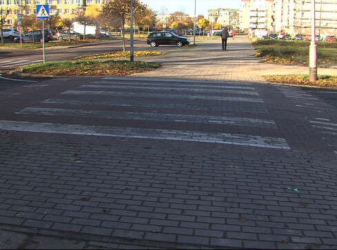 Powstaje pierwsze w Pile wyniesione skrzyżowanie - grafika