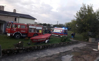 Pożar w Strącznie. Nie żyje 17-latek 