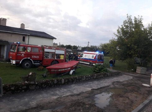 Pożar w Strącznie. Nie żyje 17-latek  - grafika