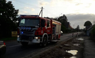 Pożar w Strącznie. Nie żyje 17-latek 