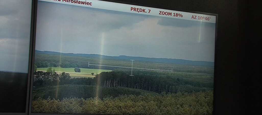 Największy w Polsce punkt monitoringu pożarowego jest w Wałczu
