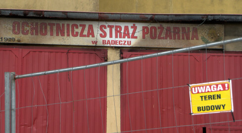 Trwa przebudowa remizy w Bądeczu - grafika
