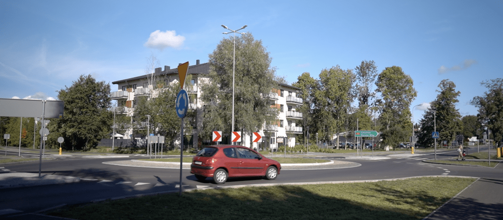 W Wałczu wybudowano nowe rondo