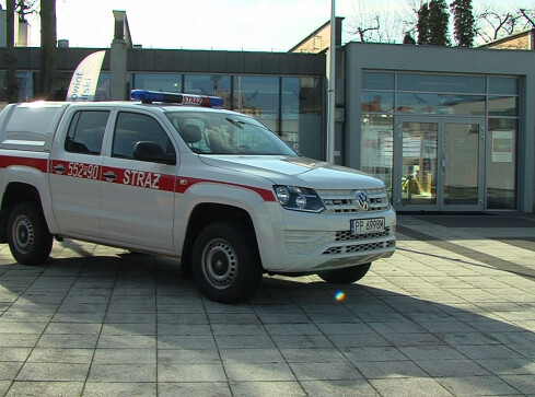 Nowy samochód w pilskiej PSP - grafika