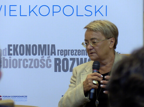 Henryka Bochniarz z wizytą w Czarnkowie - grafika