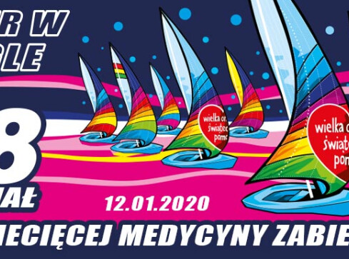 WOŚP gra 28 raz - grafika