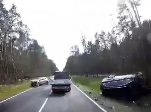 Poważny wypadek w Dobrzycy - grafika