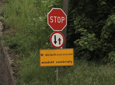 Zamkną jeden z chodzieskich wiaduktów - grafika