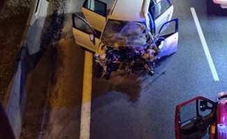 Wypadek na obwodnicy Wyrzyska. Ranne dwie osoby